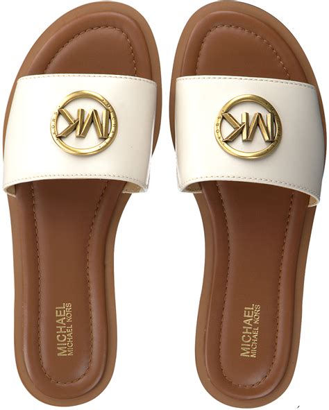 michael kors sale slippers|michael kors slides with studs.